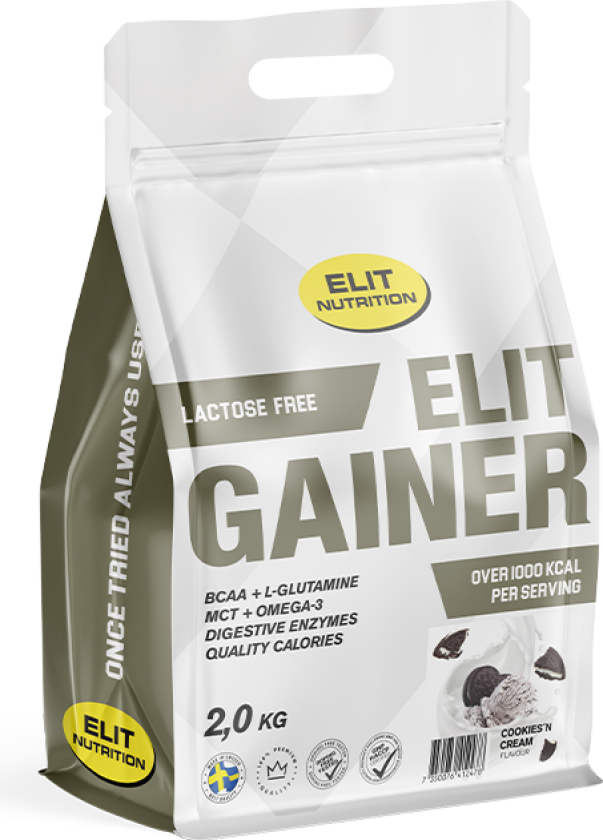 ELIT GAINER - Lactose free, 2000 g