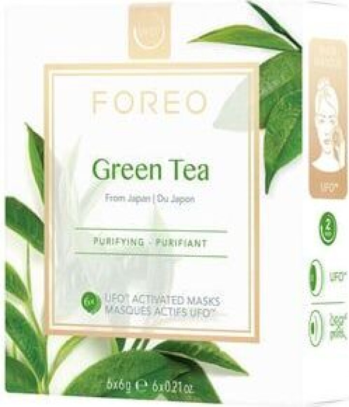 Foreo Ufo Masks Green Tea 6stk