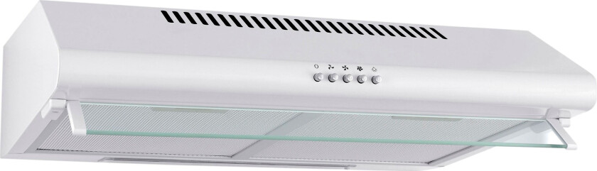 S 62 - Panser - standard - bredde: 60 cm - dybde: 50 cm - uttrekking og resirkulering - med intern motor - glass/white