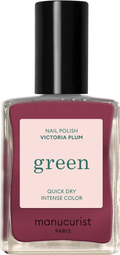 Green Nail Polish Victoria Plum