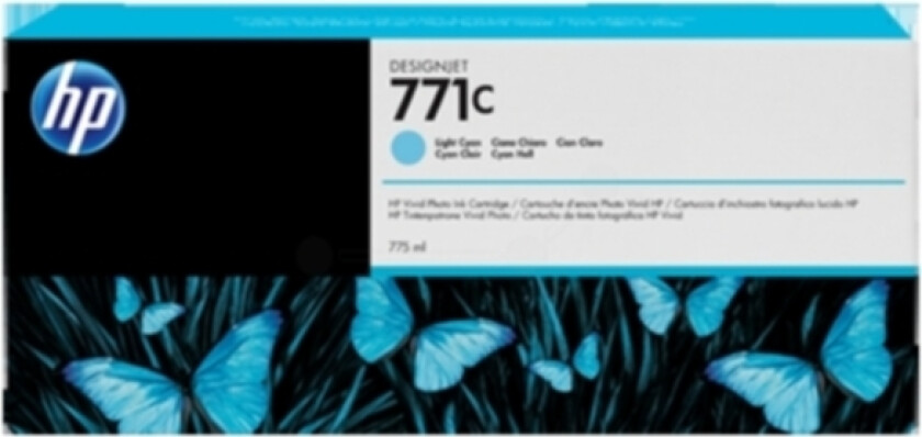 Bilde av Hp Blekk Ljus Cyan No.771c - Dj Z6200