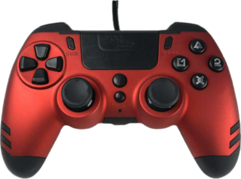 Steelplay Metaltech Wired Controller Ps4/pc - Rød