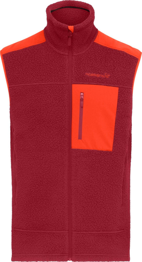 Men's Trollveggen Thermal Pro Vest M, Rhubarb