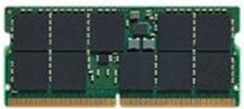 - DDR5 - module - 32 GB - SO-DIMM 262-pin - 4800 MHz / PC5-38400 - unbuffered