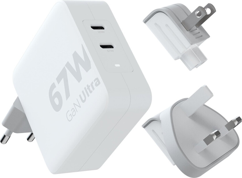 - 67W GaN Ultra Travel Charger + USB-C PD Cable