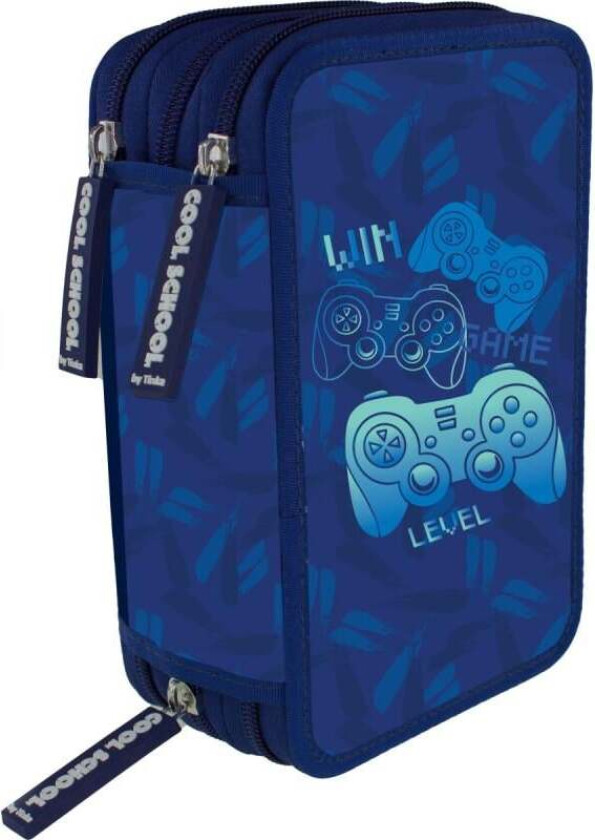 - Triple Pencil Case - Gaming ( 8-804508 )