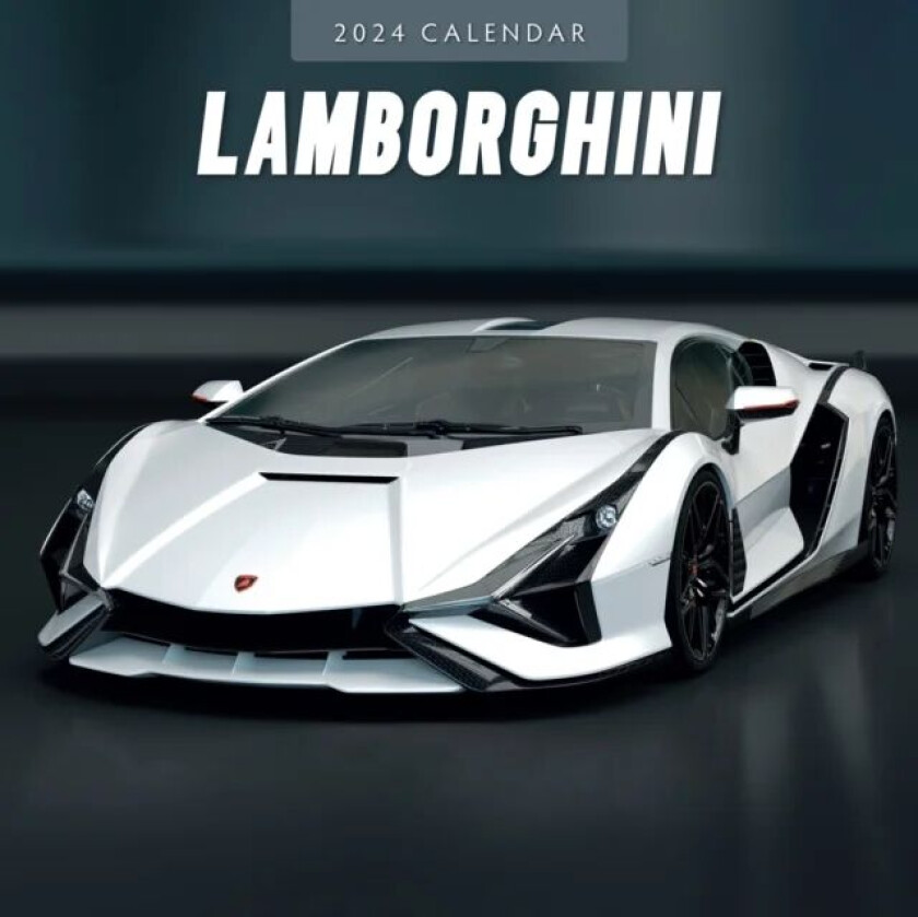 Lamborghini 2024 Square Wall Calendar av Red Robin Publishing Ltd.