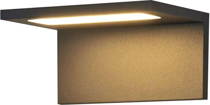 Flat LED-utevegglys Caner.