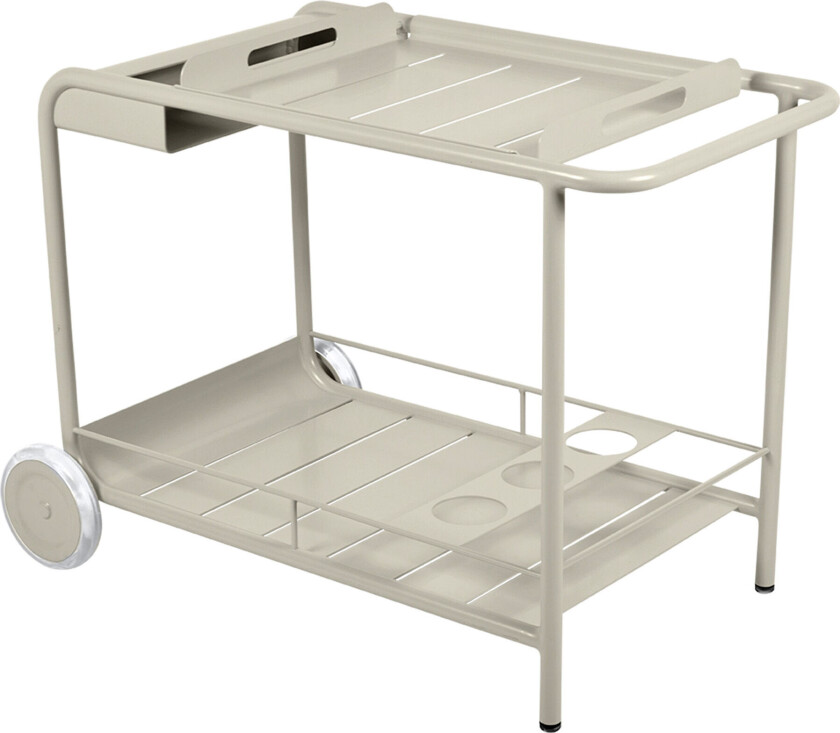 Luxembourg Side Bar /trolley - Clay Grey