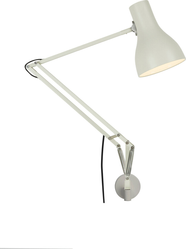 Type 75 Lamp With Wall Bracket Alpine White