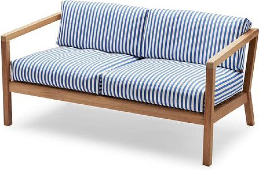 Virkelyst 2-seater Sea Blue Stripe