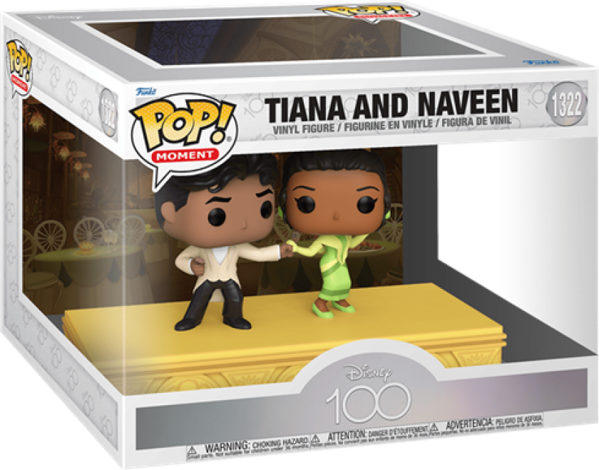 - DISNEY POP! MOMENT TIANA AND NAVEEN - Figur
