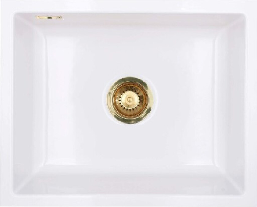 Mera 50U kjøkkenvask, 55,1x44,1 cm, hvit