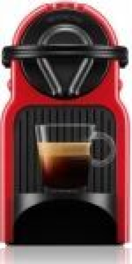 Kaffetrakter kapselmaskin NESPRESSO Inissia Red