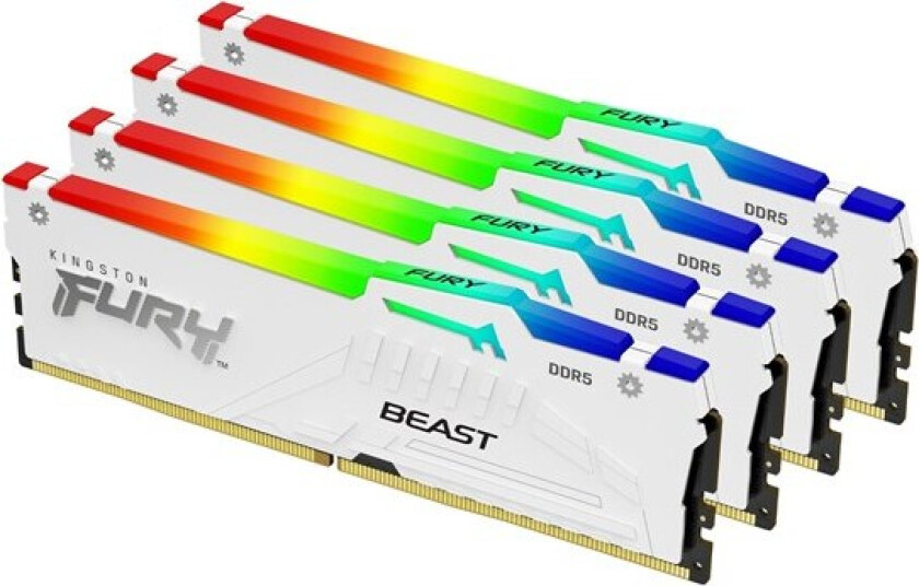 FURY Beast RGB DDR5-5600 C40 QC - 64GB