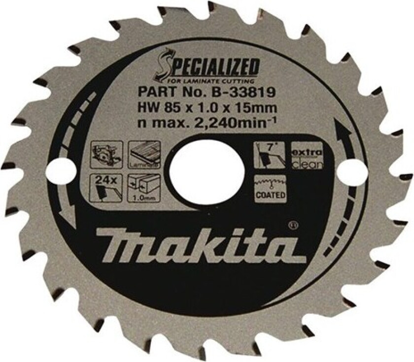 Specialized Circular Saw Blade - for Laminate