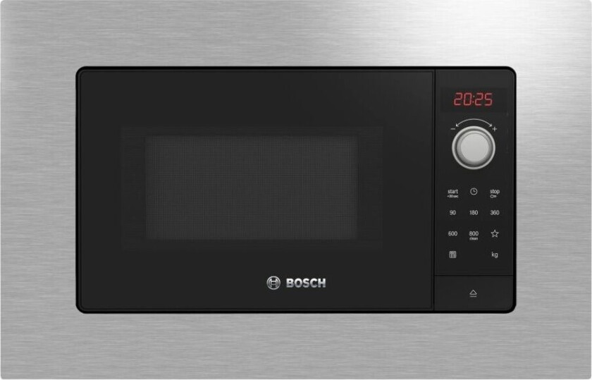 Bilde av Serie   2 BFL623MS3 - Mikrobølgeovn - innebygd - 20 liter - 800 W - rustfritt stål