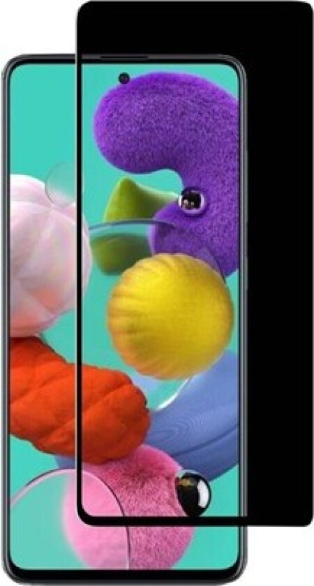 Premium - Skjermbeskyttelse for mobiltelefon - full deksel - glass - rammefarge svart - for Samsung Galaxy A23 5G