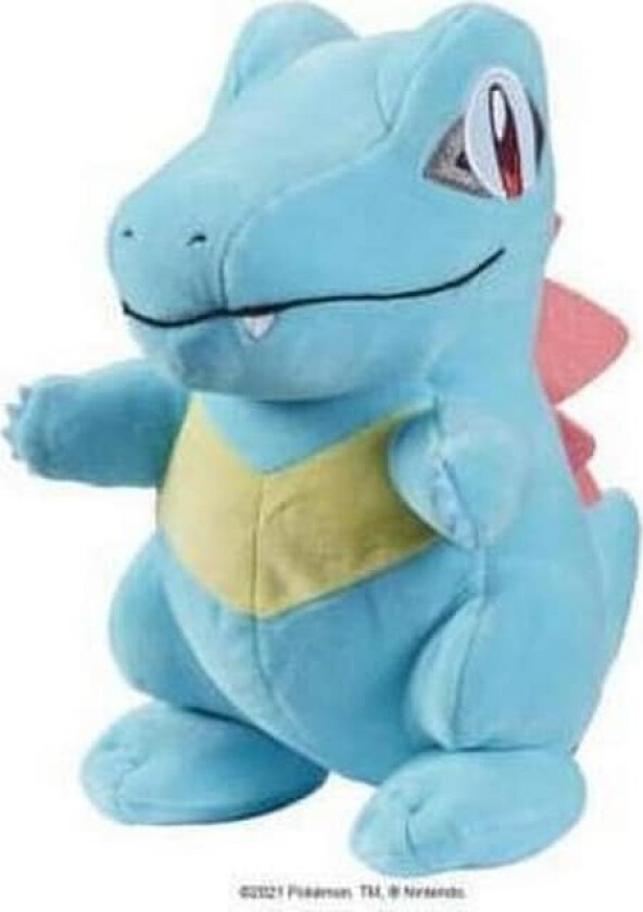 Pokémon Totodile plysj (20 cm)