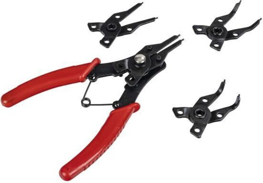 532309 Låseringstang med 4 stykker utskiftbare kjefter