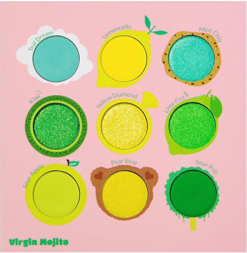 Juicy Nine Palette Virgin Mojito 7,2g
