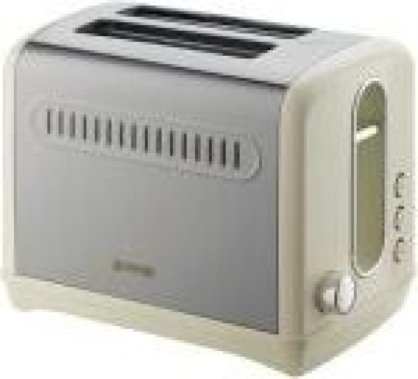 T1100CLI - Brødrister - 2 skive - 2 Spor - champagne