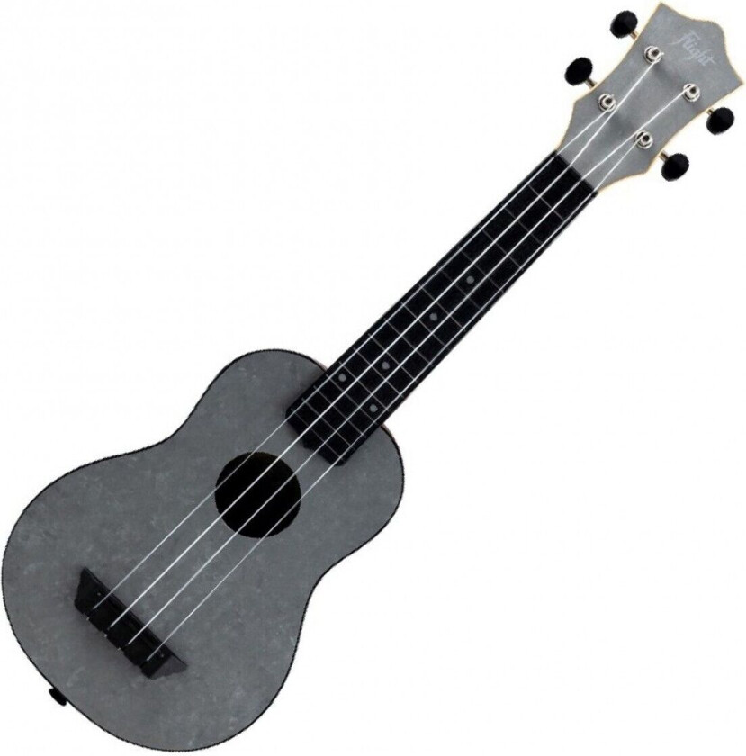 TUS-65 Travel Soprano Ukulele Silver