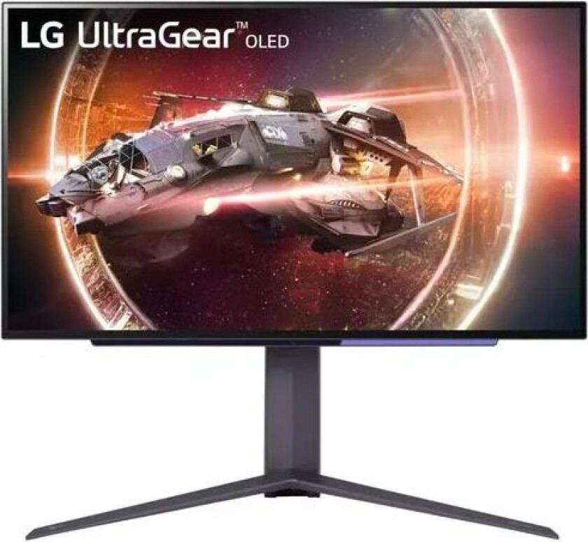 26.5" LG 27GS95QE-B - 2560x1440 (QHD) - 240Hz - OLED - 0.03 ms - Skjerm