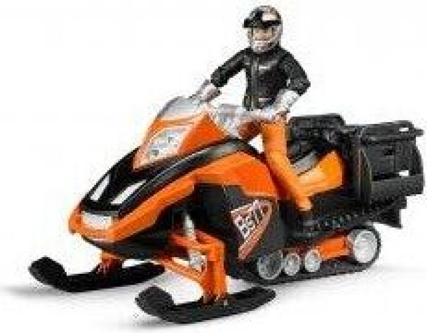 - Snow mobile with driver and accessories (63101)