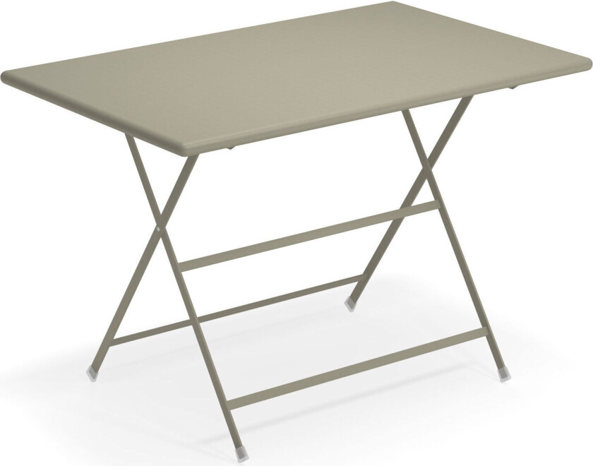 EMU Arc En Ciel Folding Table 110 Cm, Grey/green