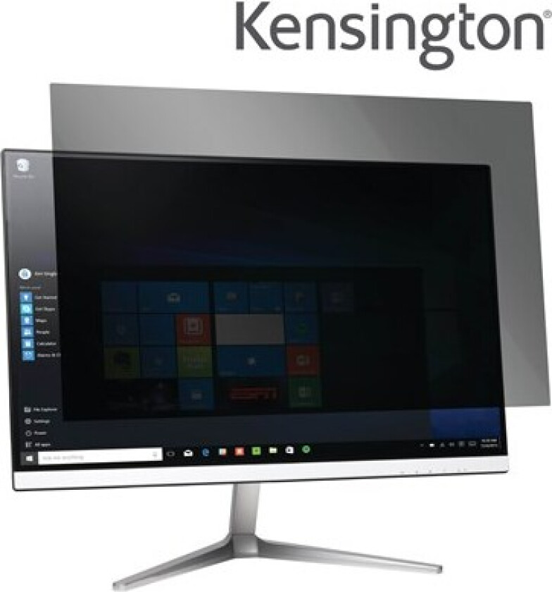 Skjermfilter 25" bred 16:9 2-veis Avtagbart - Skjerm