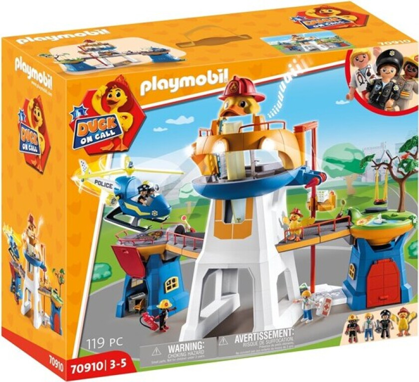 Bilde av Playmobil Duck On Call - Hovedkvarter 70910