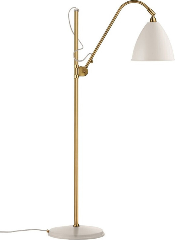 BL3M Soft White Semi Matt/Brass