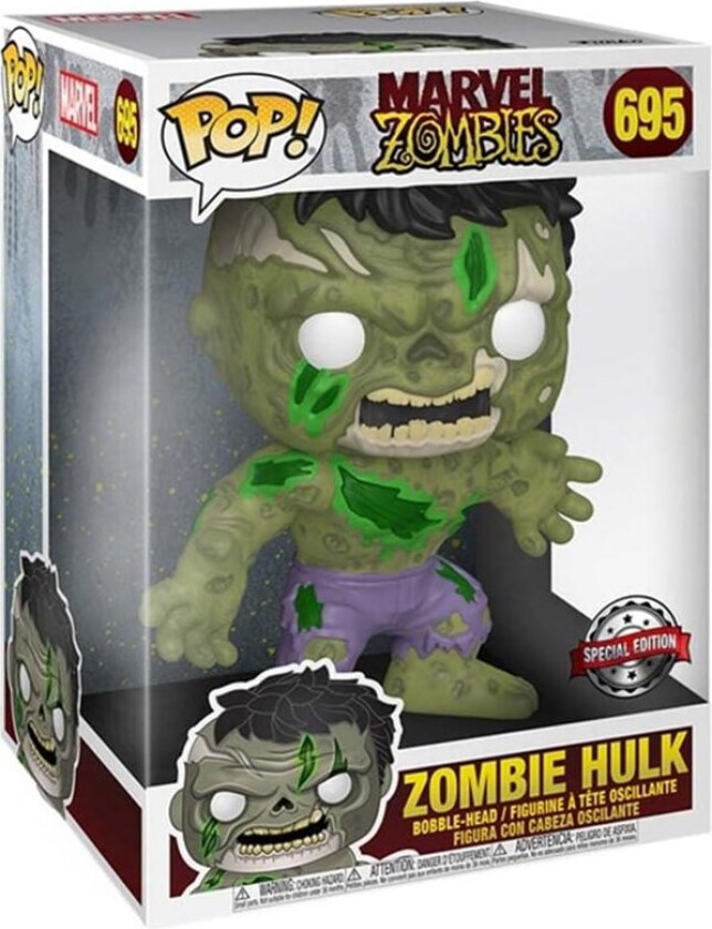 Bilde av Funko Pop! Marvel Zombies - Stor Zombie Hulk Figur #695