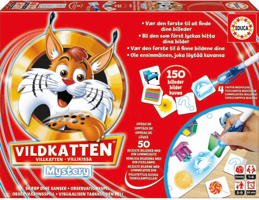 Bilde av Spill Villkatten Mystery 150 Biter