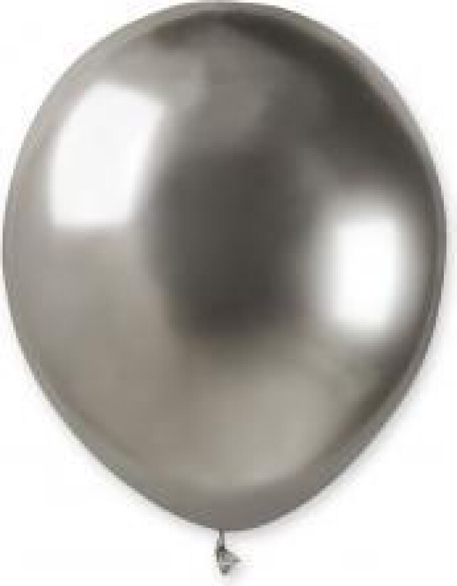 Glinsende Ballonger - Sølv / 100 Stk.