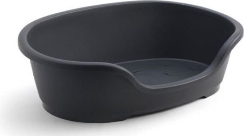 Bilde av Moderna Hundeseng Plast Oval Svart (XS)