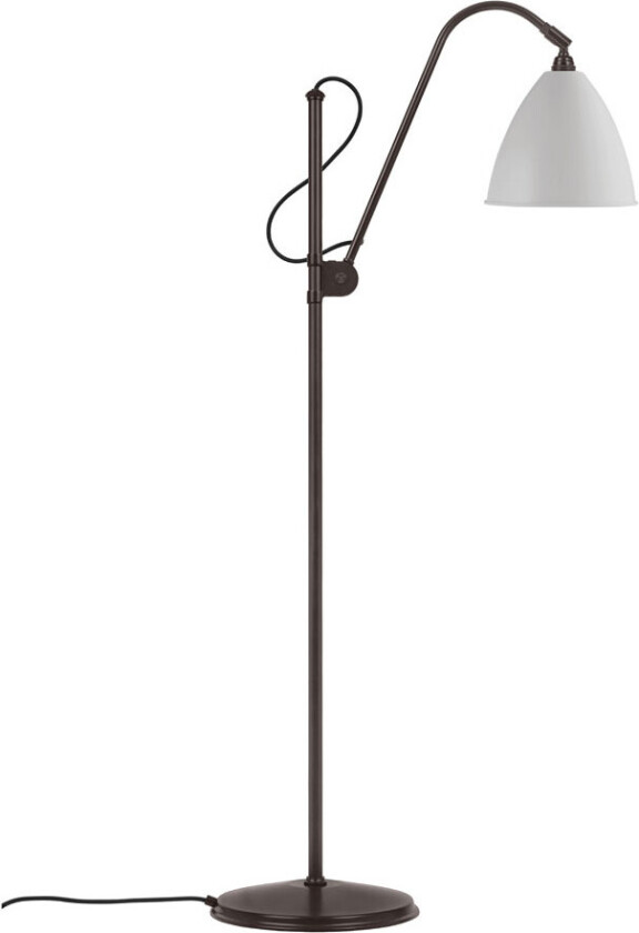 BL3M Classic White Semi Matt/Black Brass