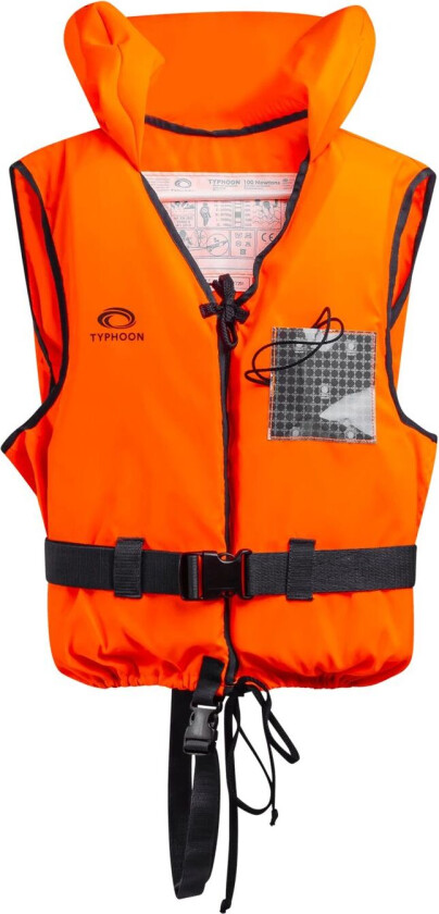 100N Lifejacket, flytevest Orange