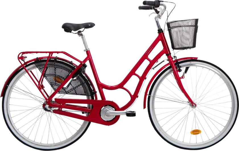 Vilma 28" 3-speed Classic Red 24, bysykkel, dame RED