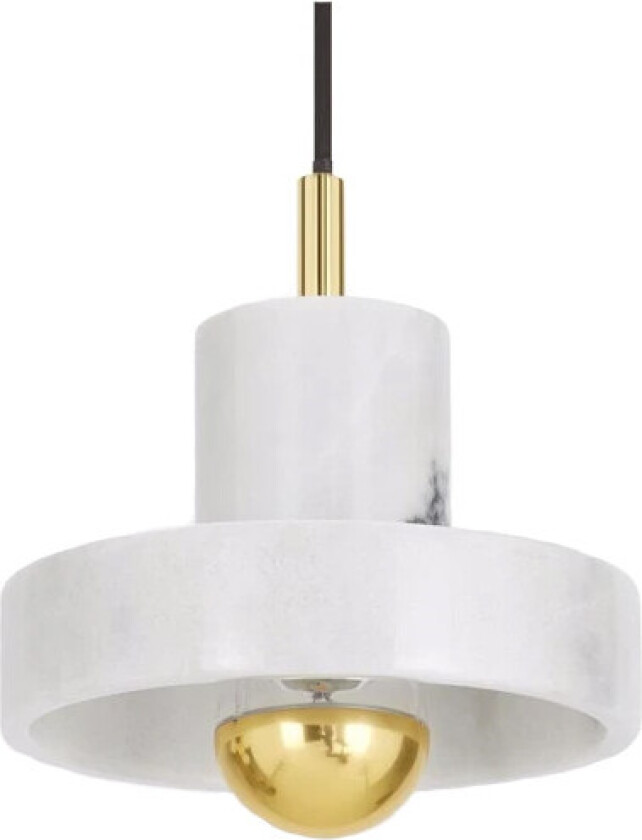 Stone pendel Hvit marmor