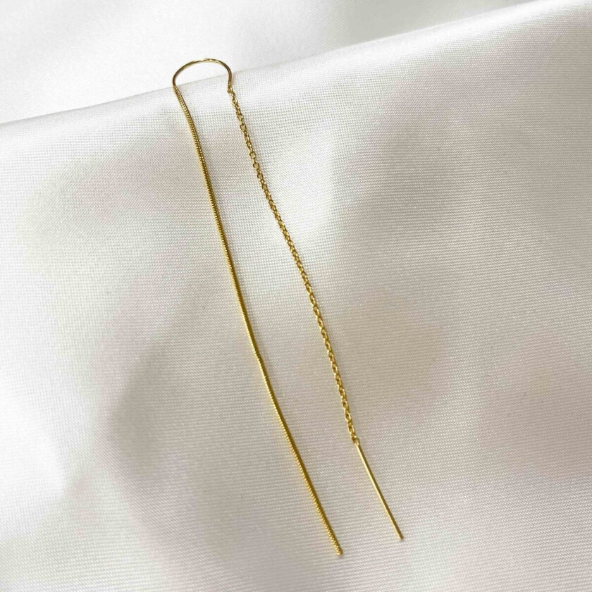 Forgylt Sølv Øredobber ENC22453006