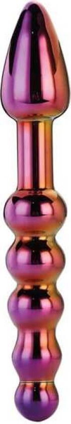 Glamour Glass Ridged Anal Dildo Glassdildo