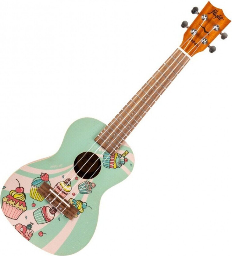 AUC33 Concert Ukulele Cupcake