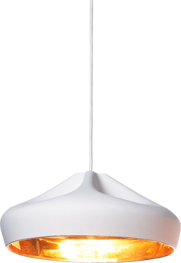Pleat Box 36 Led - White, Gold