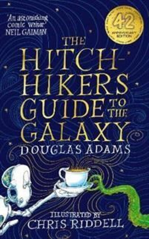 The hitch-hiker's guide to the galaxy av Douglas Adams