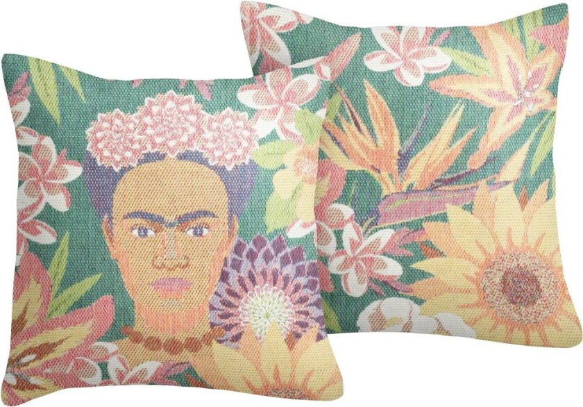 Flores putetrekk 40x40 cm Multi
