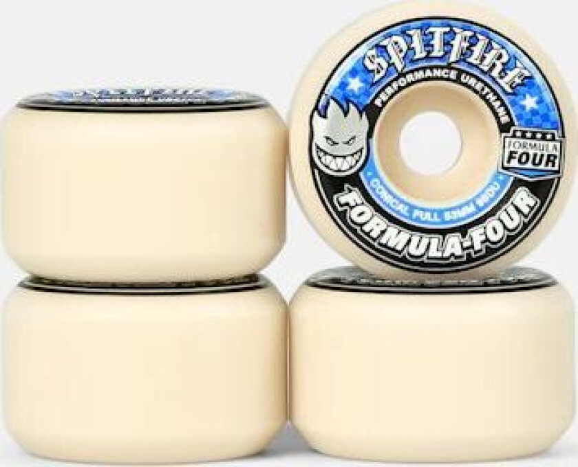 Hjul - 53mm Formula Four Conical Full 99DU Svart Unisex 5