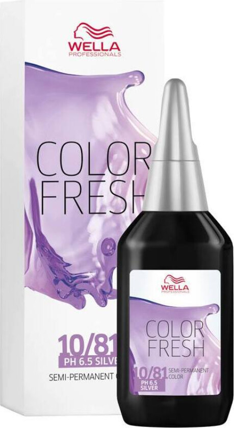 Wella Color Fresh 10/81 Lightest Pearl Ash Blonde 75ml