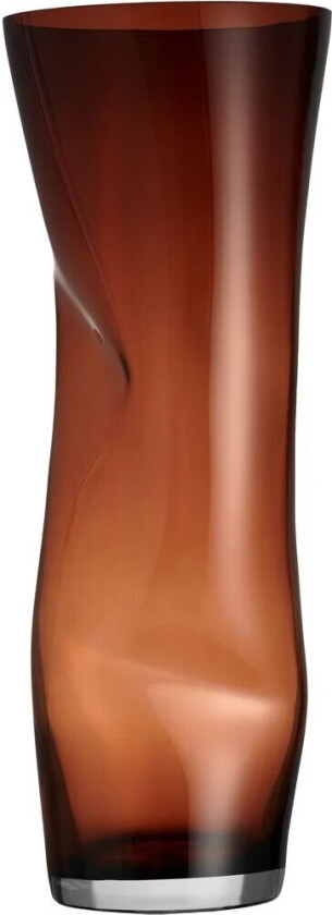 Squeeze vase Sunset brown